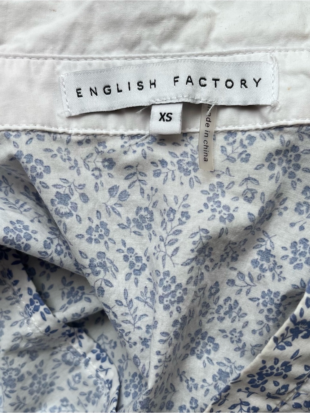 English Factory Floral Ruffle Mini Dress - Picture 7 of 8